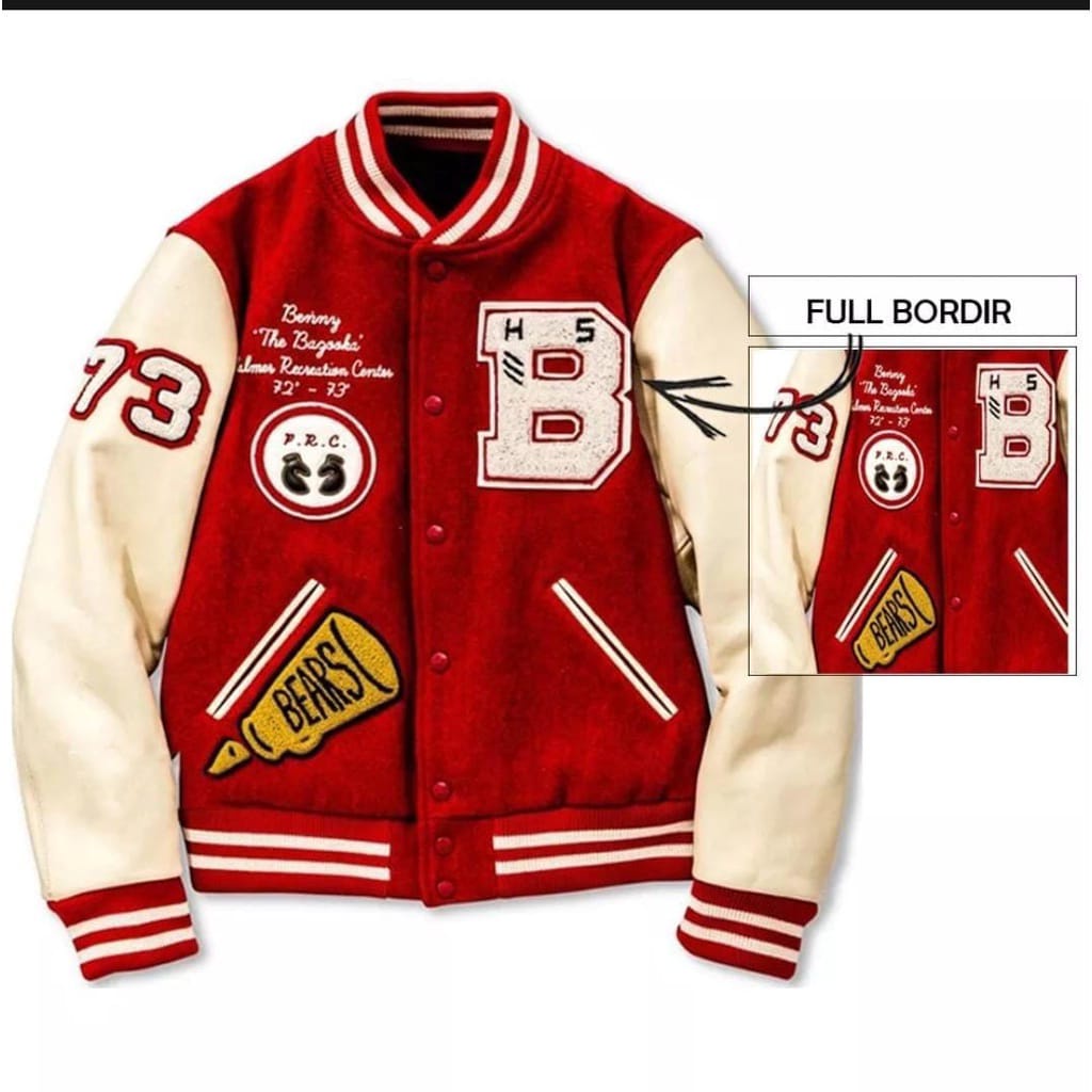 Varsity Jacket Baseball X Urban Pria Wanita - Jaket Varisty Jaket Besball Bisbol Cowok Cewek Original Distro