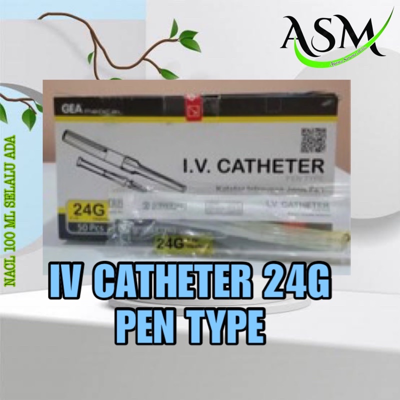 CAANULLA 24G IV PCS ALL TYPE PEN PLUS