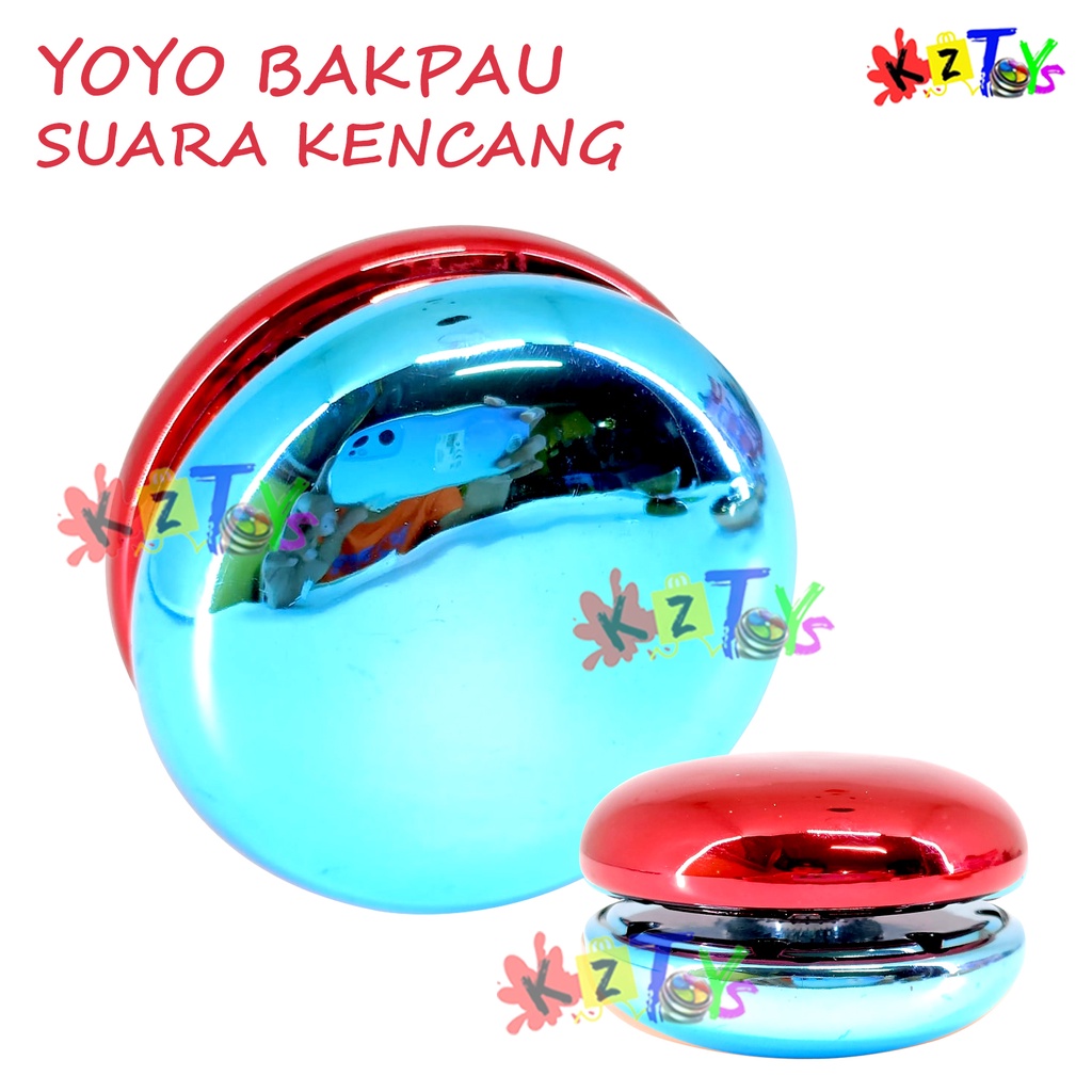 YOYO BAKPAO CHROME SHOCK MAINAN YO YO BAKPAU BESI 1 DAN 3 BEARING