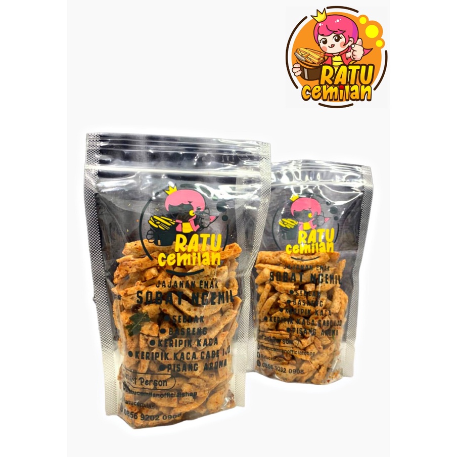 

Ratucemilan Basreng Pedas Daun jeruk / Baso goreng pedas