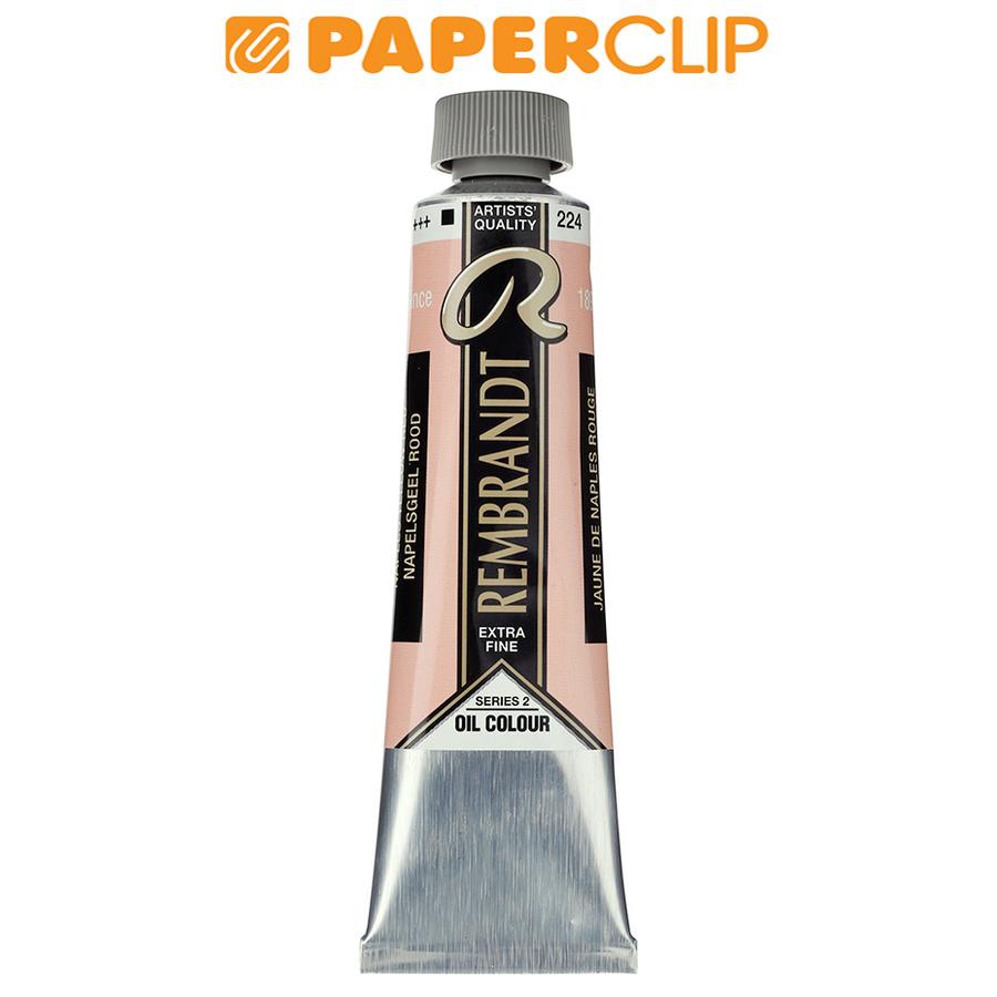 

OIL COLOR REMBRANDT 01052242 40ML 224 NAPLES YELLOW RED
