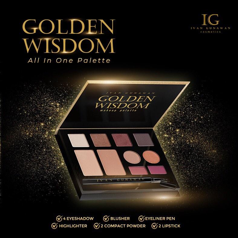 IVAN GUNAWAN GOLDEN WISDOM MAKE UP PALLETE