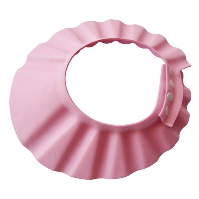 Mary Kids Topi Keramas Mandi Pelindung Mata Shower Untuk Bayi Baru Lahir Balita Tahan Air &amp; Adjustable Caps Shower Mandi Gear