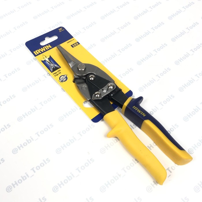 

Jualan Irwin Gunting Seng / Baja Ringan Lurus 10" 103 - Aviation Snip 10 Inch Gilaa!!!