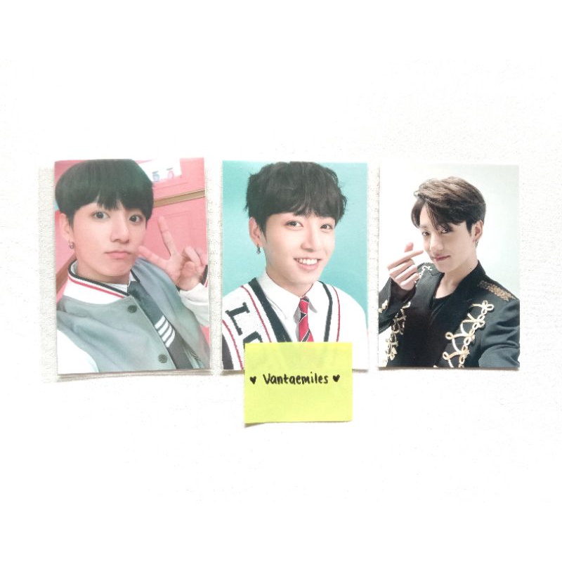 Jungkook Binder Hea Happy Ever After Muster 4th Japan Korea JP KR SYS Final Coin Pouch BTS Photocard