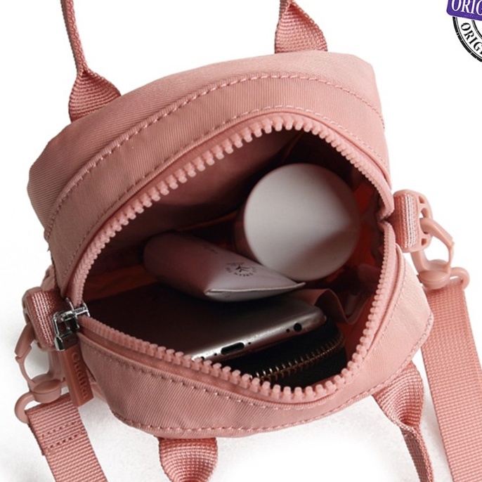 GUDIKA - Tas mini tas selempang wanita trendy 5159 - Tas Wanita Selempang Bahu Kekinian Terbaru Bahan Nylon Waterproof Anti Air - slingbag - tas mini - bag - cewek - imut - fashion - branded - santai - tas - slempang - termurah - ori - wanita