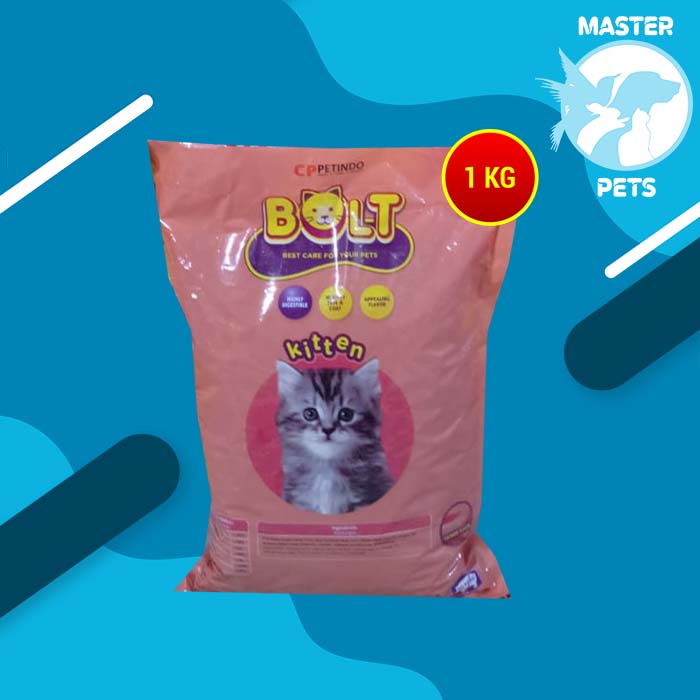 Bolt Kitten Makanan anak Kucing Kering Dry Cat Food 1 KG