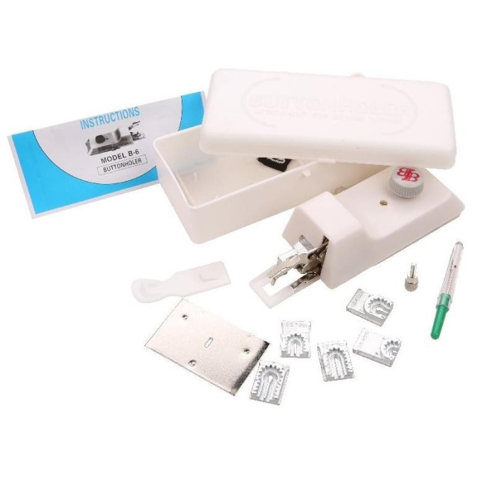 Kancing Alat Lubang Kancing B6 Mesin Jahit Hitam / Kuno