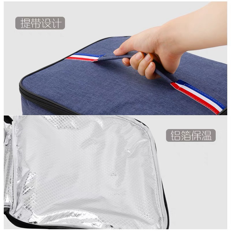 Tas Kotak Bekal Anti Panas / Thermal Bag Alumunium Foil