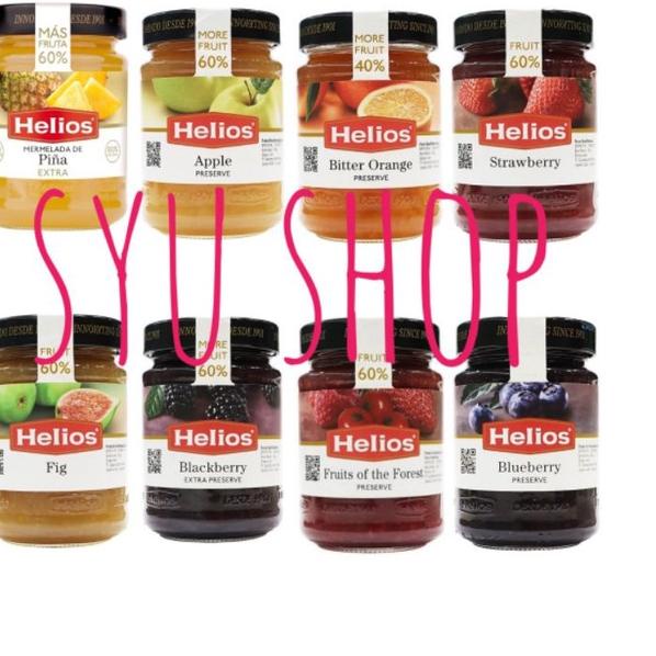 

limited STOCK!selai helios jam diet keto mayo stawberry blueberry blackberry fig apple pineapple bitter orange fruit of forest 280 340 gr|SQ7