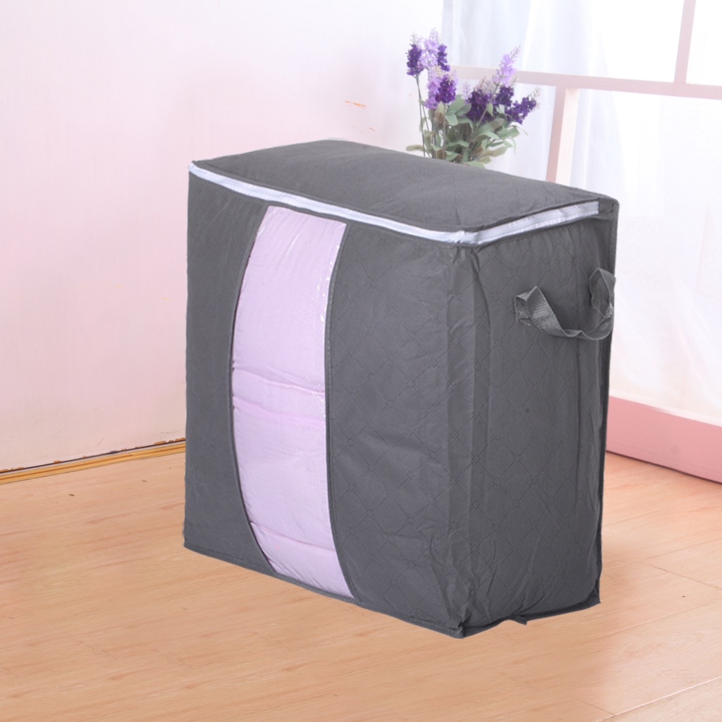 Tas Bed Cover Selimut Baju Jumbo / Storage Box Organizer Serbaguna