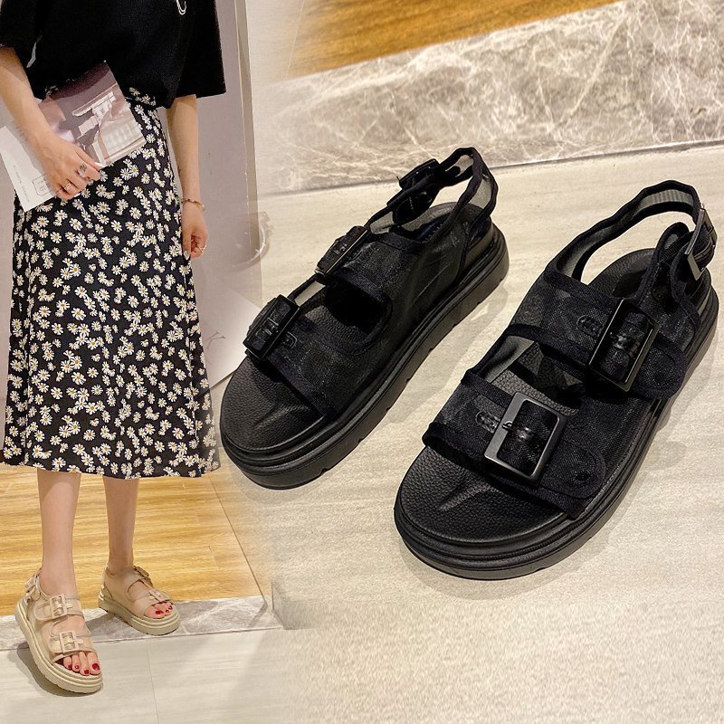 Free BOX Sandal Wanita Import Sandal Flat Shoes Slip On Wanita Import model Sling Back terbaru kekinian termurah NS8825