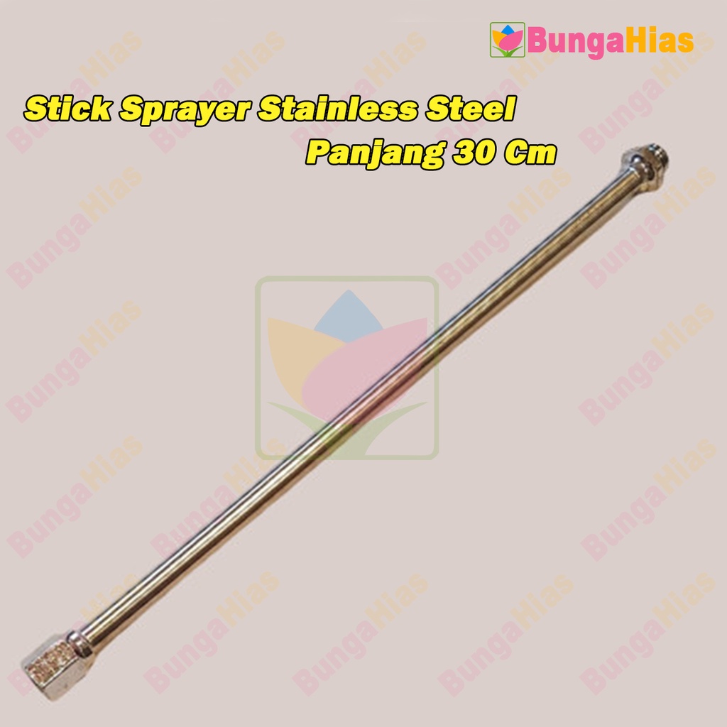 Stick Sprayer Stainless Steel 30 Cm Stik Elektrik Pipa Spuyer Semprotan Hama Kompresor Cuci Ac Motor