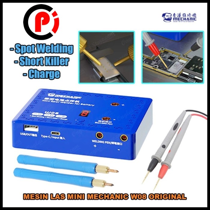 MECHANIC W08 DIY Mini Spot Welder For Battery 18650 LiPo Las Titik