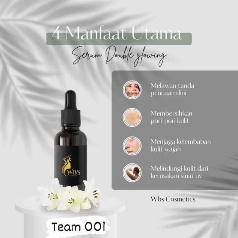 Serum Double Glowing WBS Cosmetics