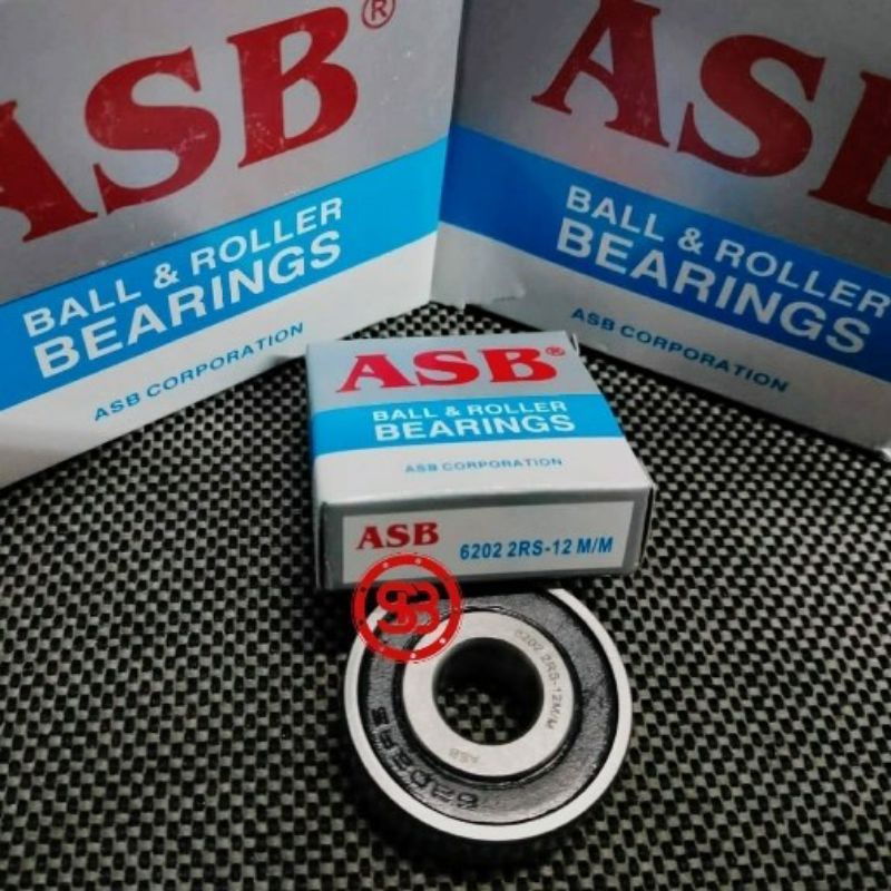 bearing 6202 rs 12 mm laker 6202 rs pnp velg depan RCB BRT