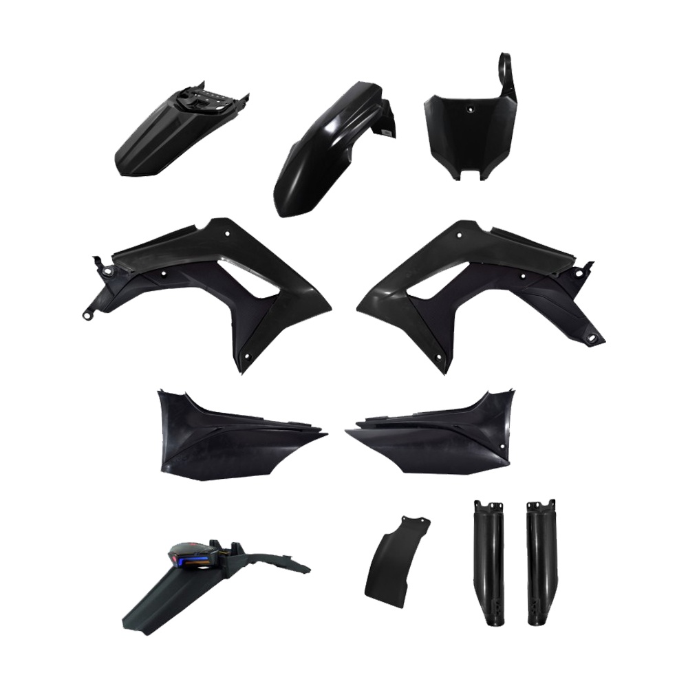 COVER SET CRF 150L 21++ CRF 450R HRV HITAM