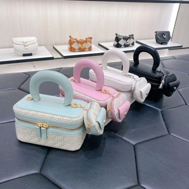 3.3 SALE  | PDRO Melody Shoulder Bag with Double Pouch GIFTSET include box