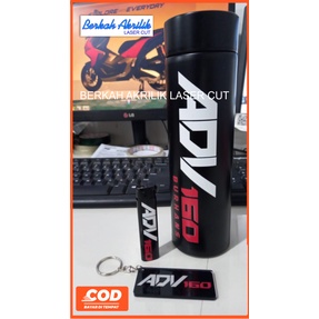 adv 160 adv 150 paket custom thumbler korek api + gantungan kunci ACRYLIC