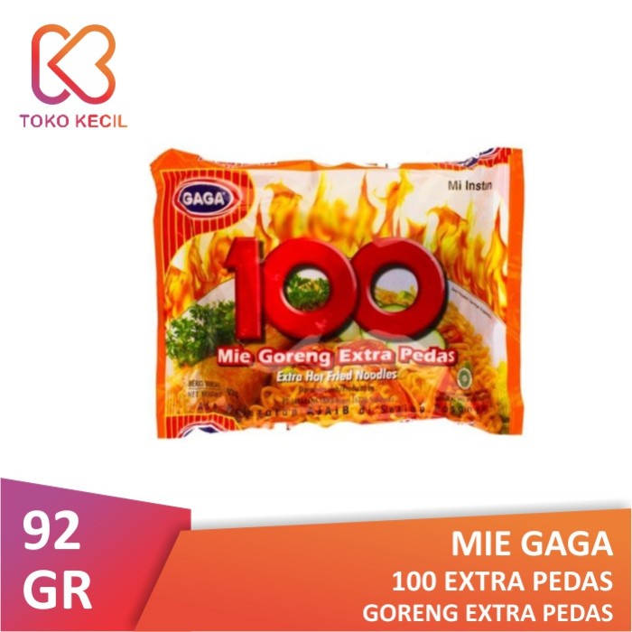 

NEW Mie Gaga 100 Ekstra Pedas Goreng 92gr