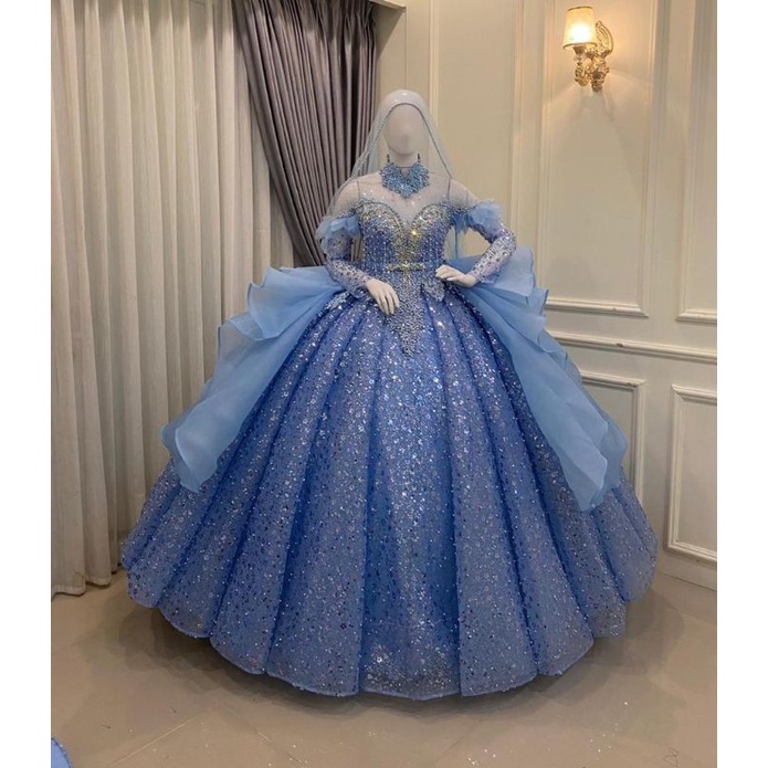 Gaun pengantin Barbie premium/Wedding dress