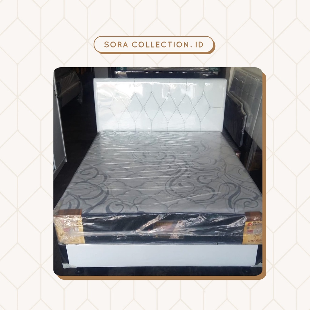 Central Springbed Deluxe Uk 120x200 + Divan Laci ( Full Set )