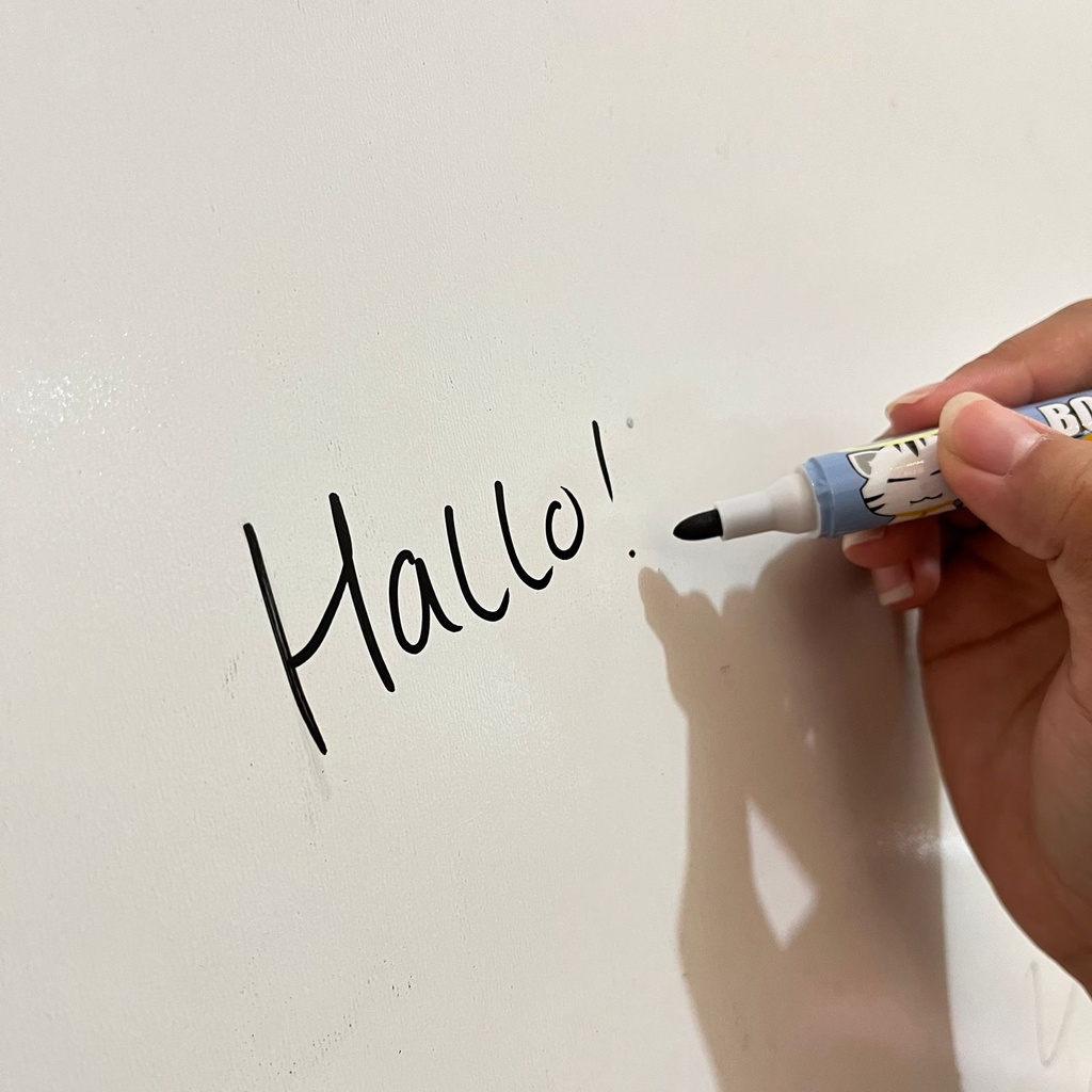 

Spidol - CENTLE WARNA HITAM - boardmaker alat tulis papan sekolah kantor kerja tebal bagus murah awet macan putih kocak lucu gemas