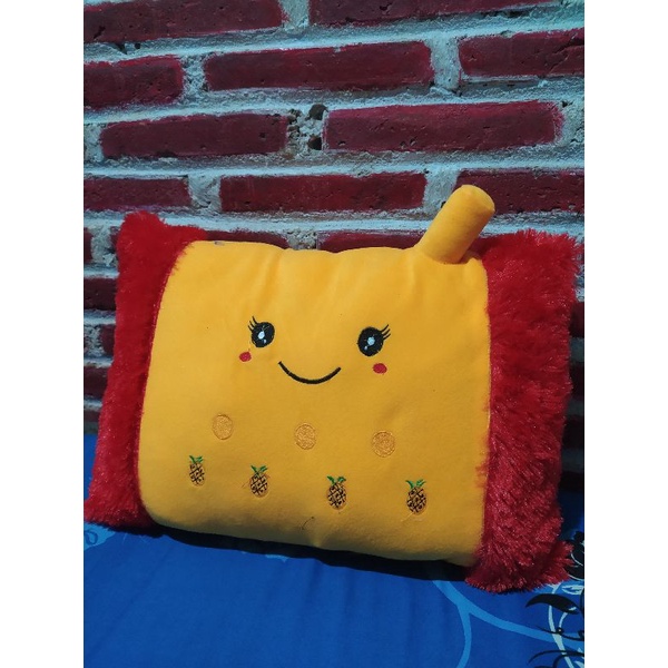 Bantal bulu anak karakter bantal bulu