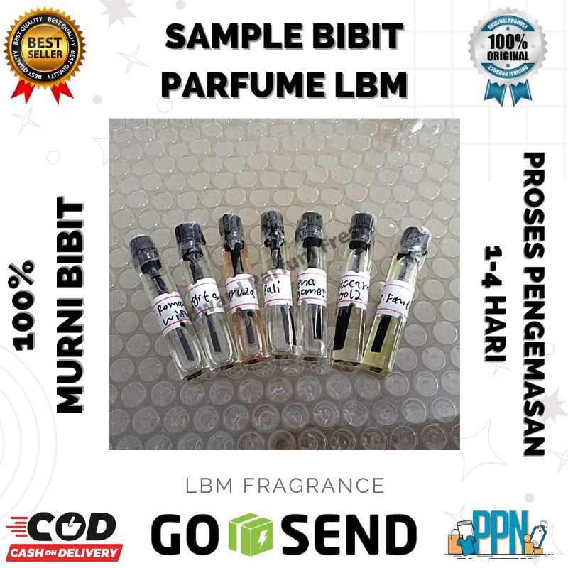 Jual Tester Bibit Parfum LBM / Sample Bibit Parfum LBM Kemasan 3ML Stik ...