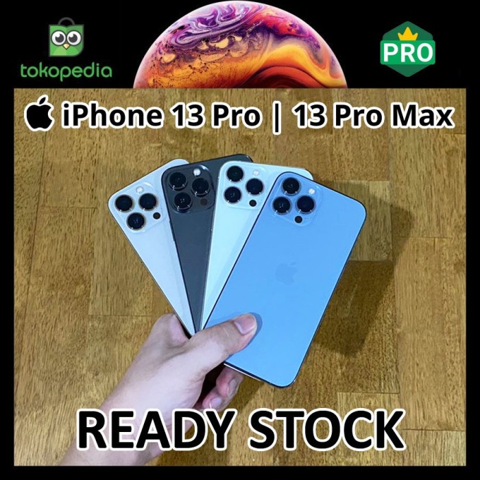 [ Hp / Handphone ] Iphone 13 Pro / 13 Pro Max 128Gb 256Gb 512Gb 1Tb Bekas Fullset Second Bekas /