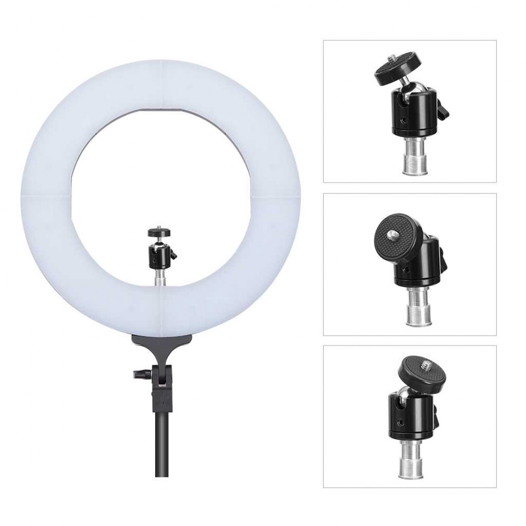 Ring Light LED Kamera DSLR Smartphone 65W 336 LED 12 Inch Tripod