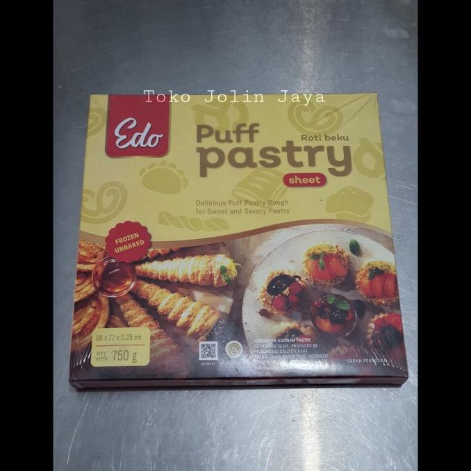 

[COD] (Khusus Gojek/Grab) Edo puff pastry sheets / kulit pastry [COD]