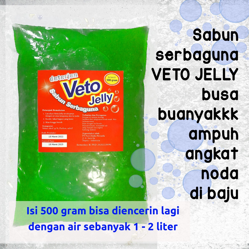 VETO Sabun JELLY BIANG Deterjen