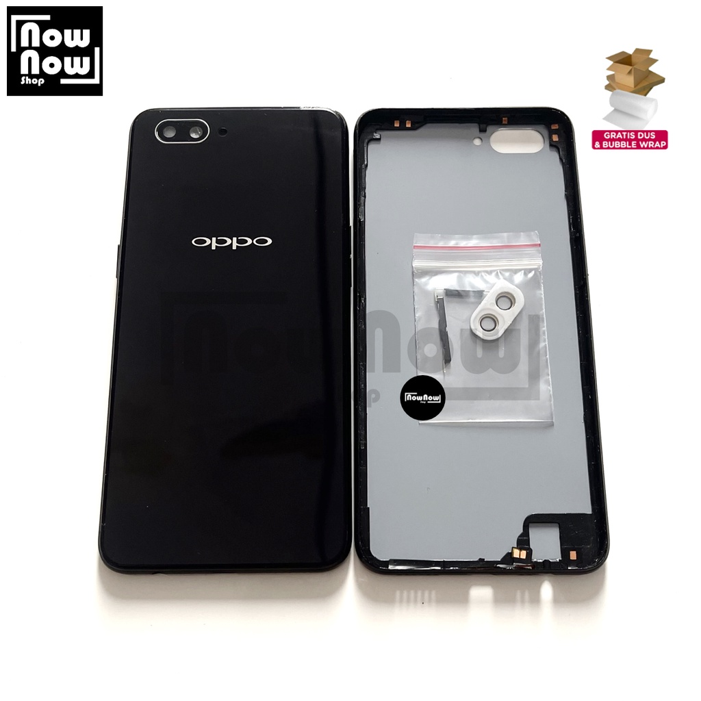 Backdoor Tutup Belakang Baterai Oppo A3S CPH1803 Lama A5 2018 Backcover Back Casing Housing Cover Belakang Back Case CPH1805 CPH1809 CPH1851 PBAM00 PBAT00 PBBM30