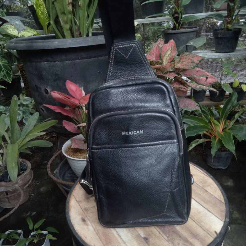 MEXICAN / WAIST BAG / TAS PRIA / TAS SELEMPANG / KULIT ASLI