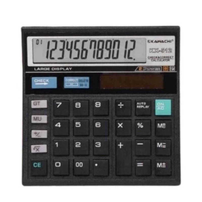 Kalkulator 12-Digit Calculator CHECK &amp; CORRECT CT-512