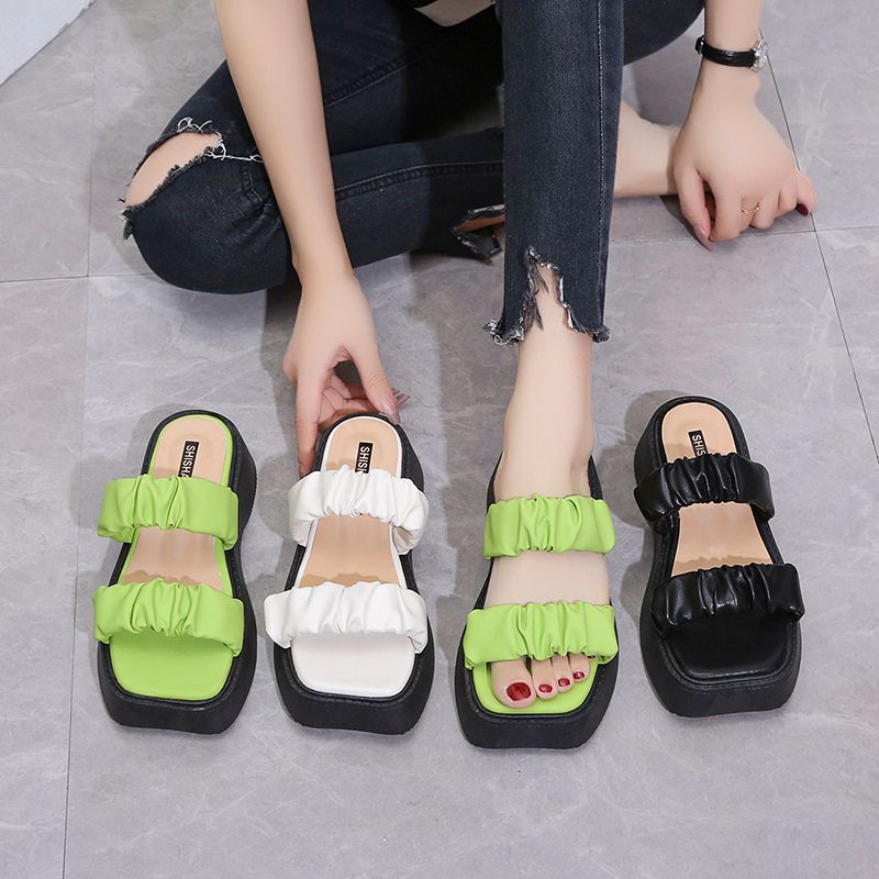 [✅BISA COD] 1071 Sandal Wanita Import 2TH Kekinian VIRAL 2021 2022