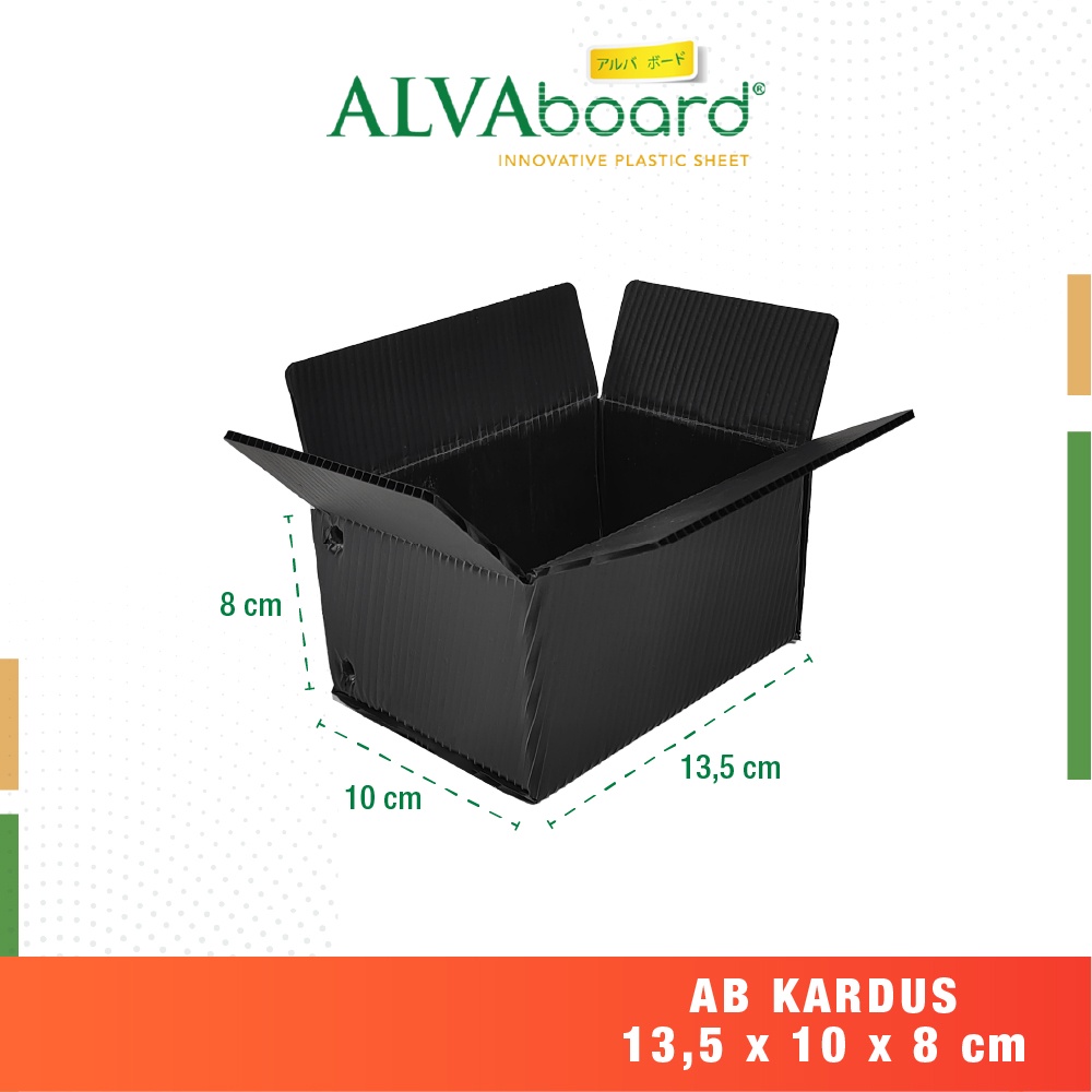 ALVAboard Kardus, Box Serbaguna Ukuran 13,5x10x8 Cm