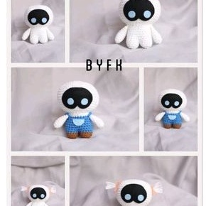 WOOTTEO JIN BTS AMIGURUMI