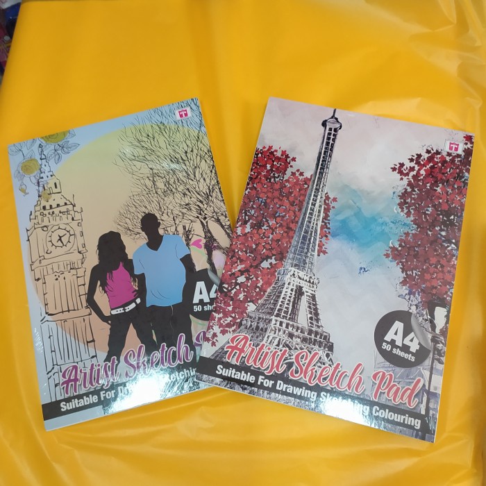 

Produk Unggulan Sketcth Book A4 Tiara Isi 50 Lembar Murah