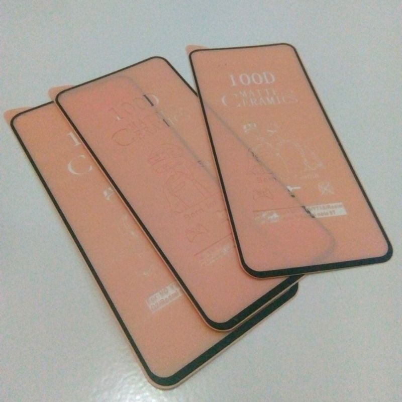 Tempered Glass Oppo Reno 4F | Reno4f Anti Gores Pelindung Pengaman Layar HP Matte Film Ceramics Original