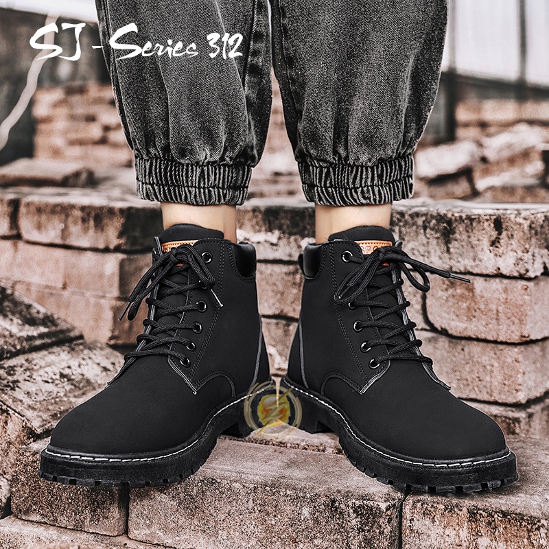 [JWALK] Sepatu Sneakers Pria Boots Fashion Cakep Buat Tongkrongan Kualitas Import Premium -312
