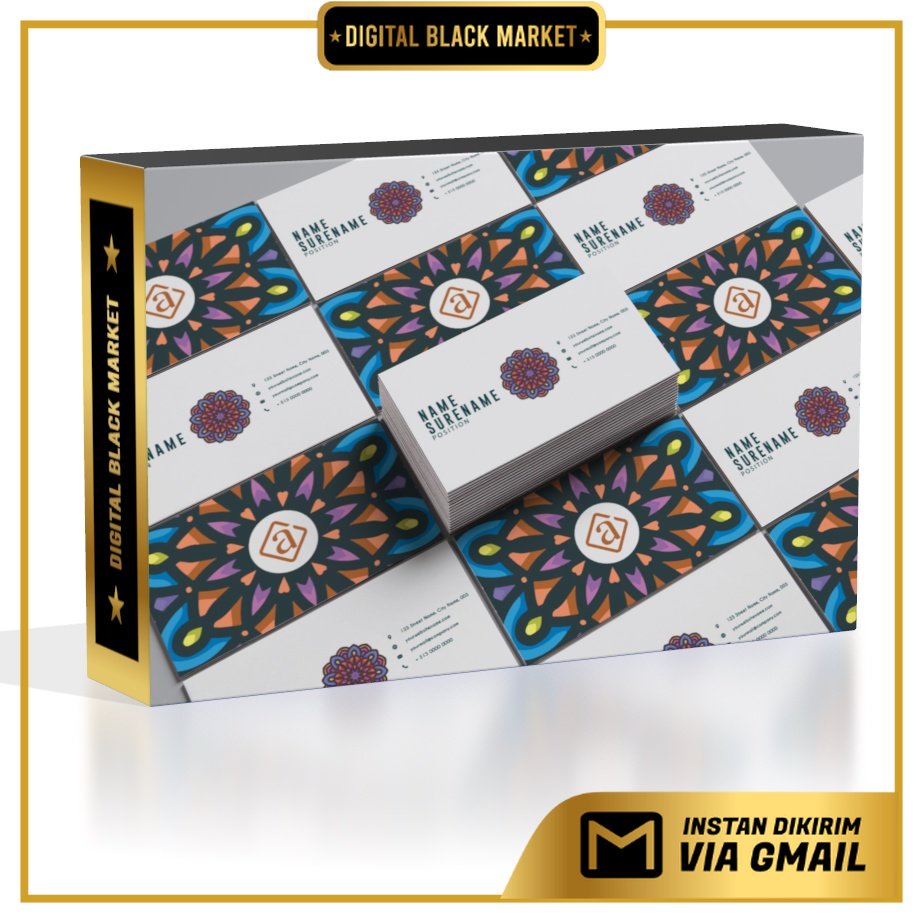 Mandala Business Card Template