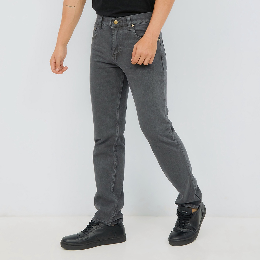 Pluviophile - Jeans Denim Basic reguler - Grey