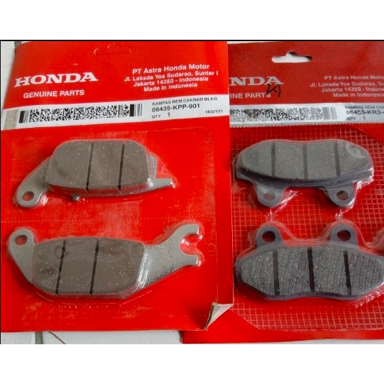 KAMPAS REM DEPAN BELAKANG HONDA SUPRA X 125 SATRIA FU KR3 KPP