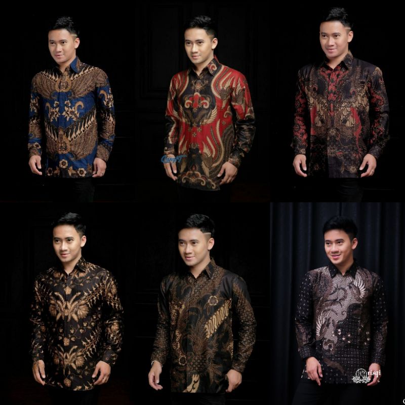 BATIK PRIA LENGAN PANJANG Kemeja batik pria lengan panjang M L XL XXL XXXL