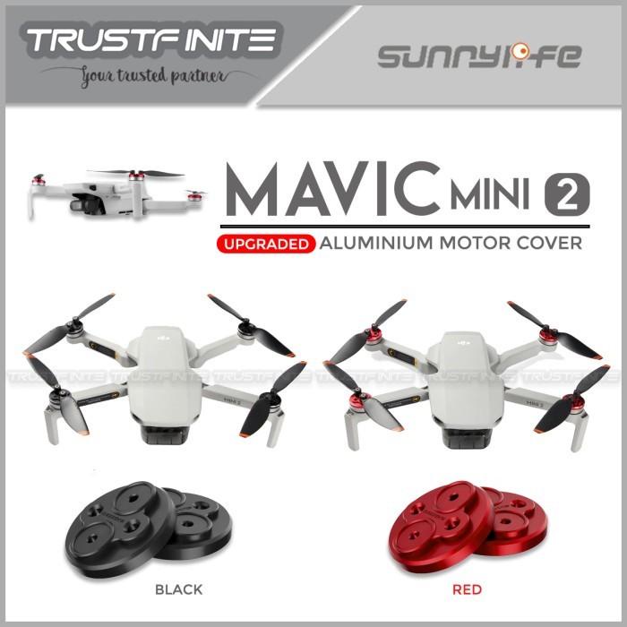 Sunnylife Aluminium Motor Cover DJI Mini 2 / Mavic Mini 2 Motor 4pcs