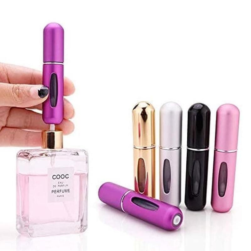 Botol Parfum isi Ulang Mini Travel 5ml - Botol Parfum Spray 5ml