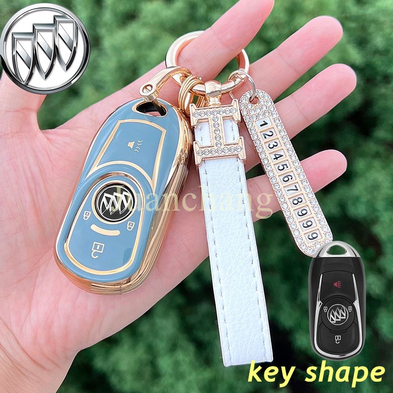 Case Pelindung Kunci Mobil Bahan TPU Lembut Untuk OPEL Astra Buick Encore ENVISION LACROSSE Vinfast