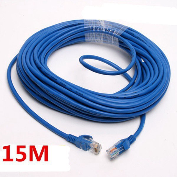 Kabel Lan 15M NYK Cat5e Internet Cable Ethernet 15M Cat 5e